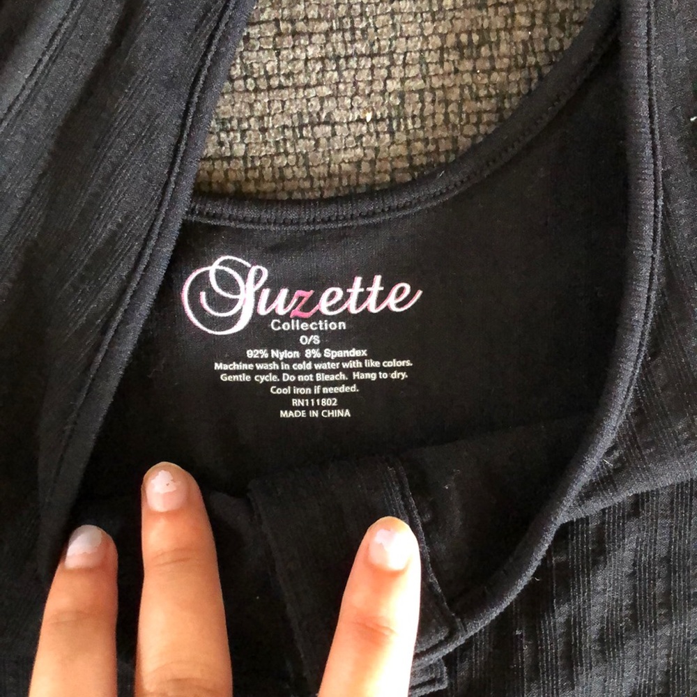 ribbed tank top - Picture 2 of 2